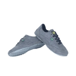 Sapat&ecirc;nis Rasteira Grafite de camur&ccedil;a