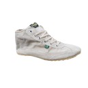 Botinha TAYGRA Beige de camur&ccedil;a