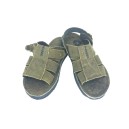 Sandalias Brasileiras TAYGRA de lona de caminh&atilde;o e de pneu reciclados