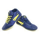 Botinha TAYGRA Azul Marinho e Amarelo