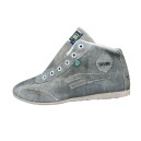 Botinha TAYGRA de Lona de caminh&atilde;o reciclada