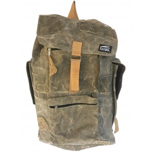 Mochila Cord&atilde;o Grande, de lona de caminh&atilde;o reciclada