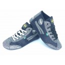 Botinha TAYGRA Preto Strass, sola Dan&ccedil;a