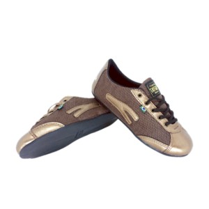 Sapatilha "Dan&ccedil;a" Bronze