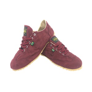 Sapat&ecirc;nis Rasteira Bord&ocirc; de camur&ccedil;a