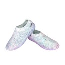 Sapat&ecirc;nis Crossfeet Branco Pintura Chapiscada