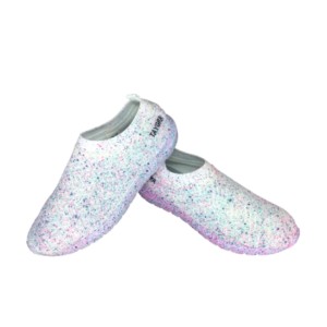 Sapat&ecirc;nis Crossfeet Branco Pintura Chapiscada