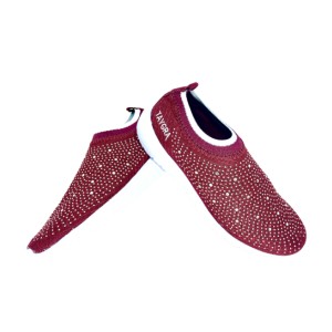 Sapat&ecirc;nis Crossfeet Bord&ocirc; Strass