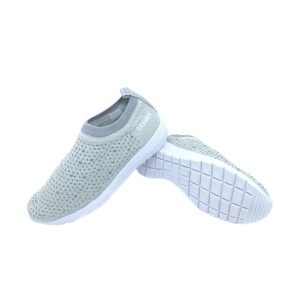 Sapat&ecirc;nis Crossfeet Cinza STRASS