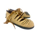 SANDALIA BO&Ecirc;MIA de camur&ccedil;a Areia