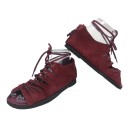 SANDALIA BO&Ecirc;MIA de camur&ccedil;a Aberta Bord&ocirc;