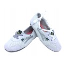 Sapatilha feminina Branco e Prata